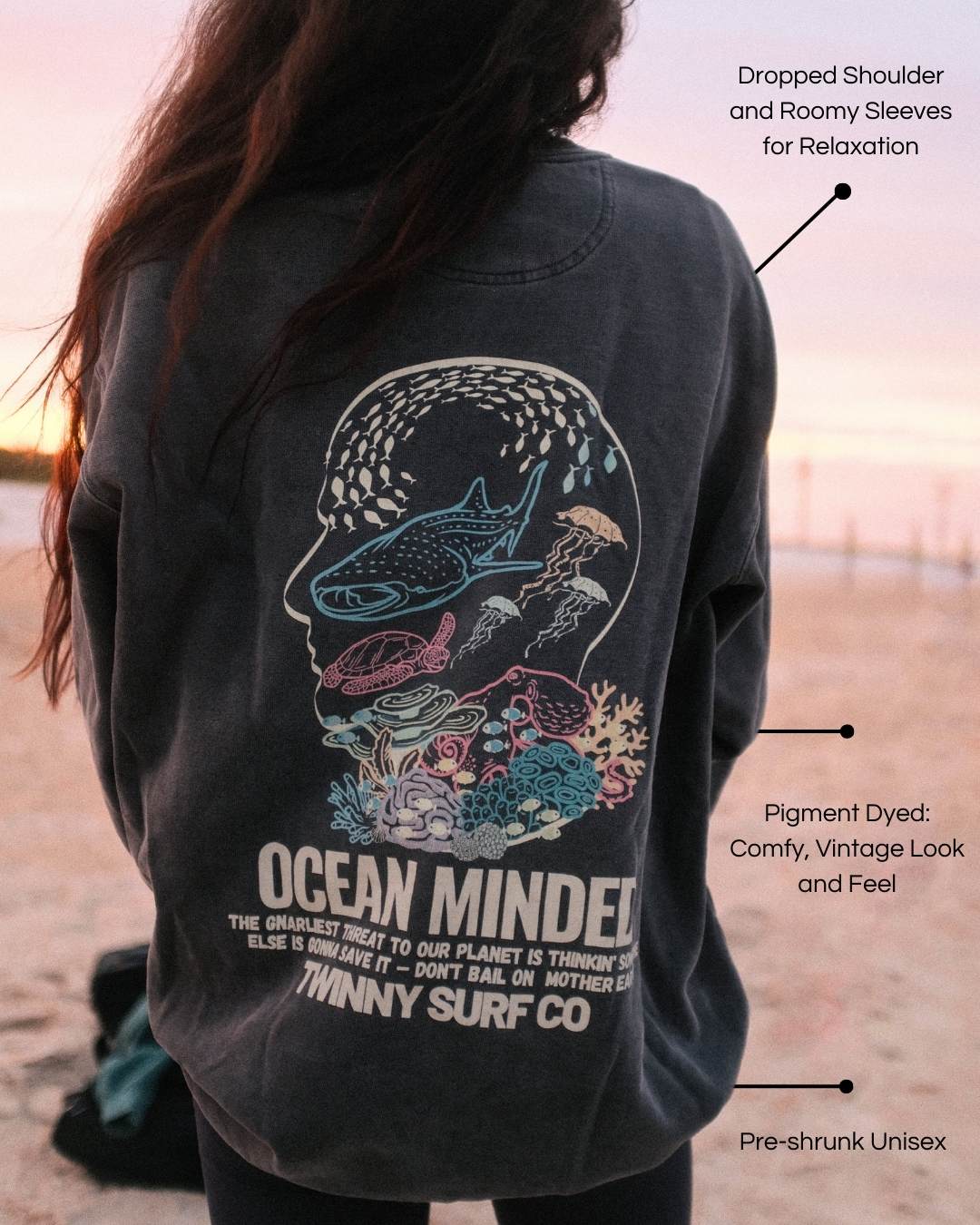 Ocean Minded Crewneck