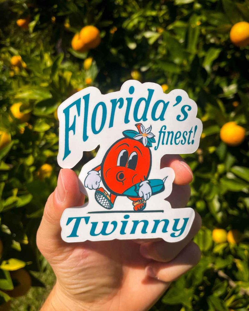 Florida's Finest Vinyl Stickers - Two Pack