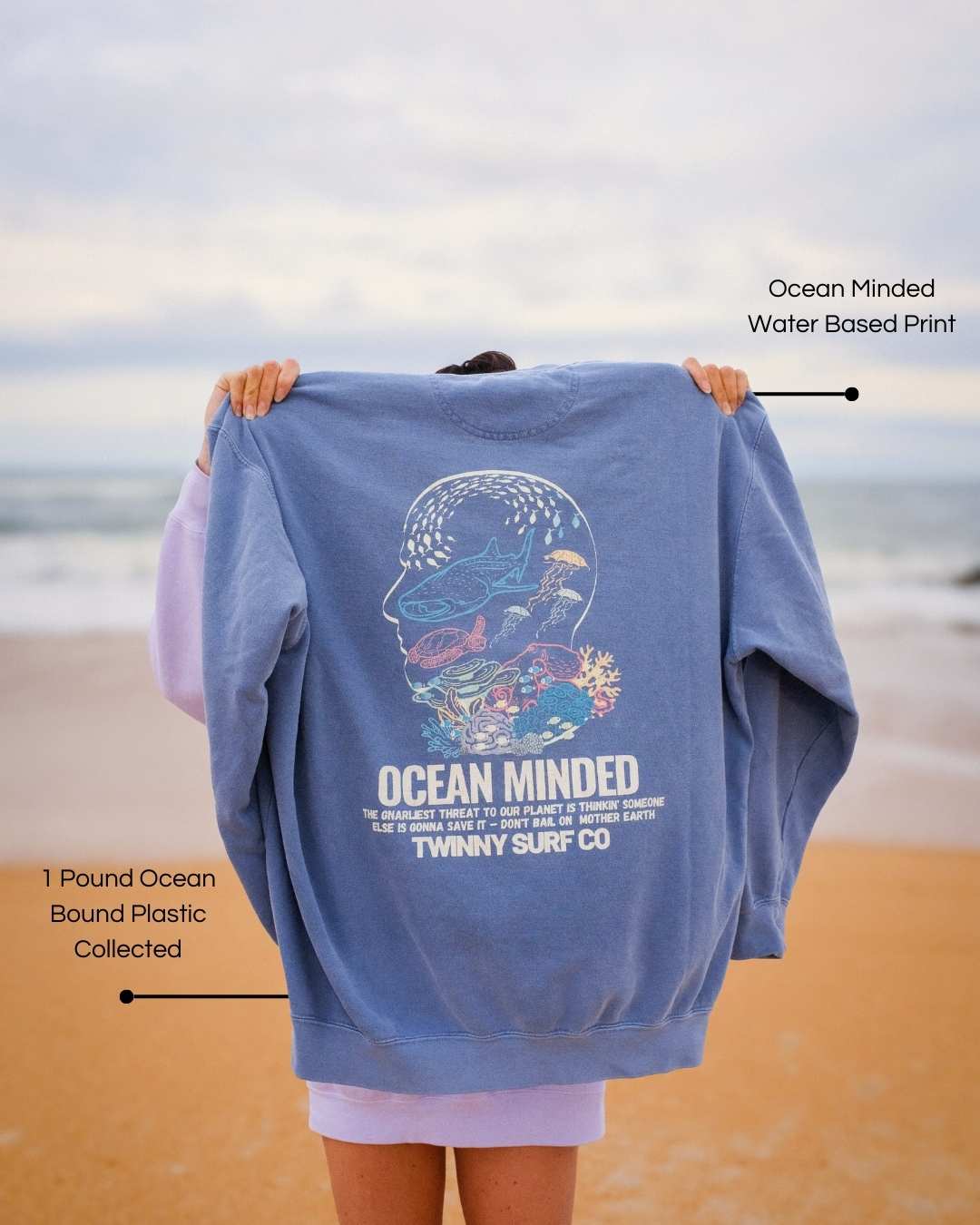 Ocean Minded Crewneck