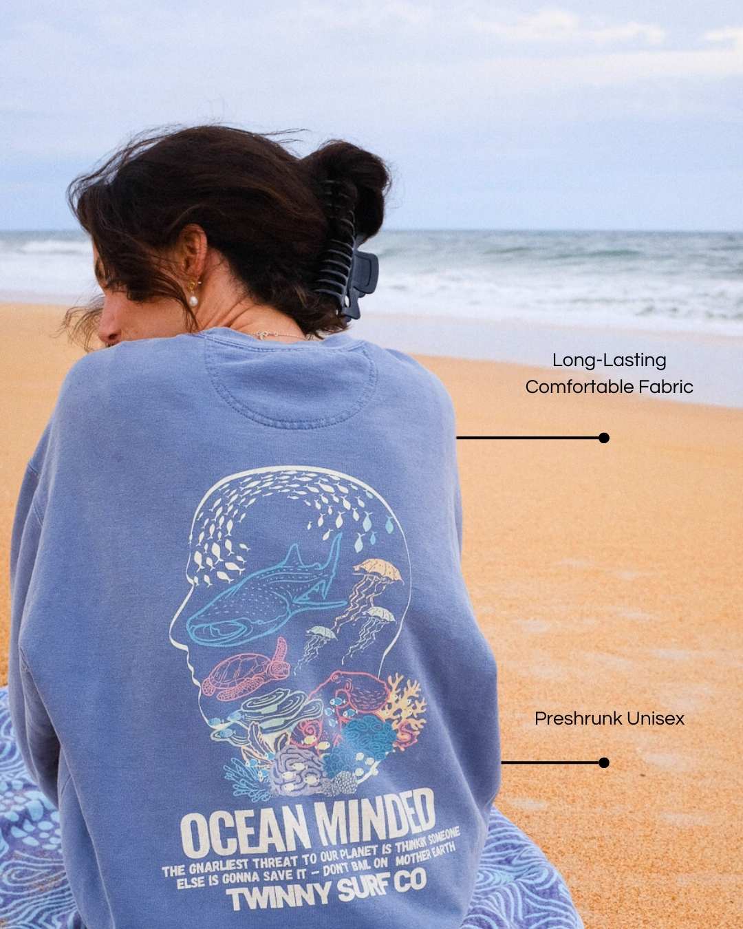 Ocean Minded Crewneck